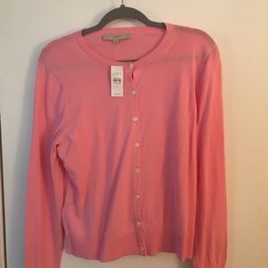 NWT Ann Taylor LOFT Pink Cardigan